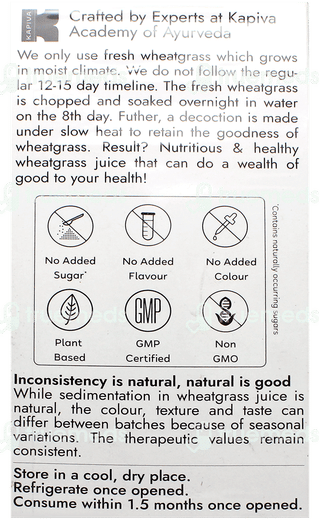 Kapiva Wheatgrass Juice 1 Litre